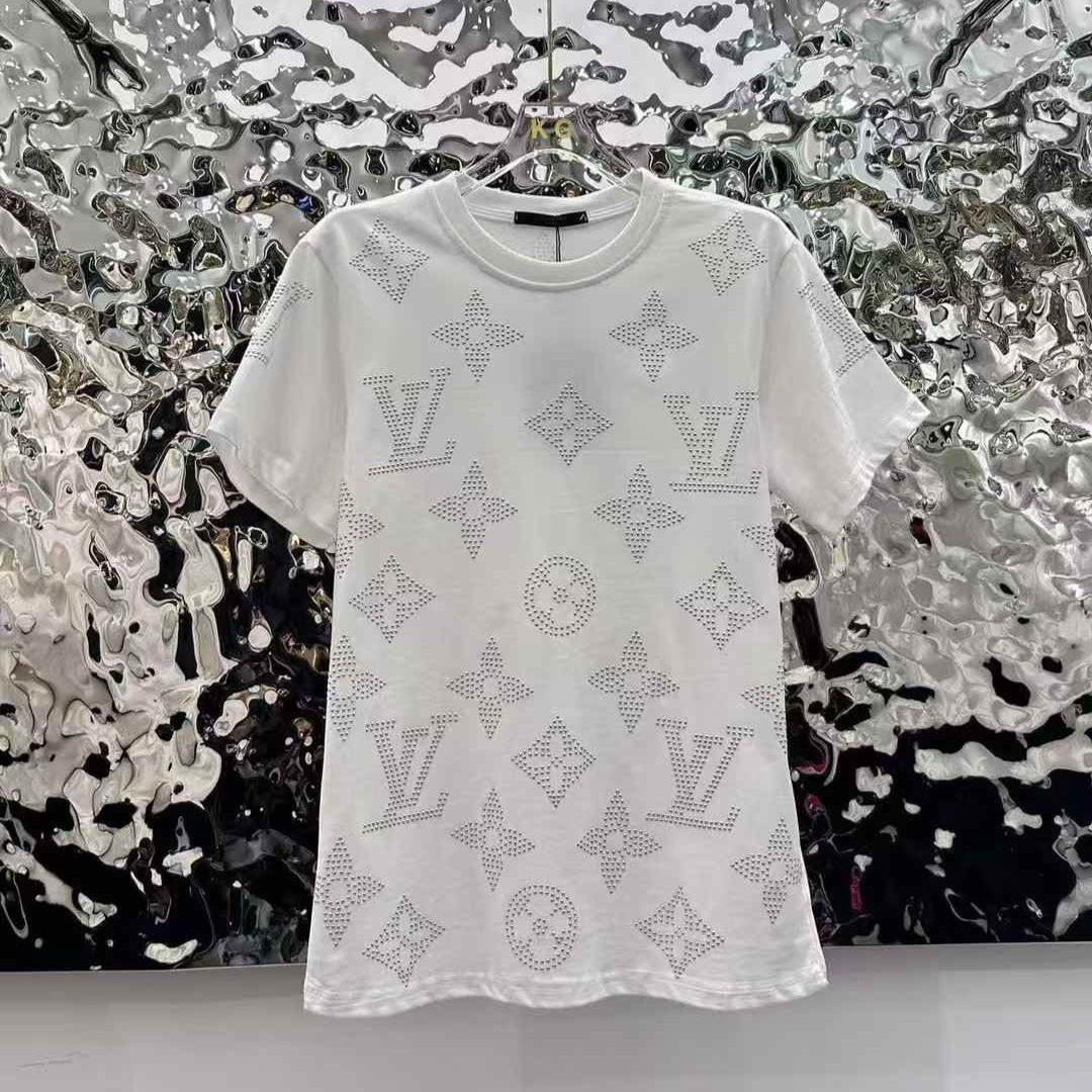 Louis Vuitton White Oversized T-shirt  For Women