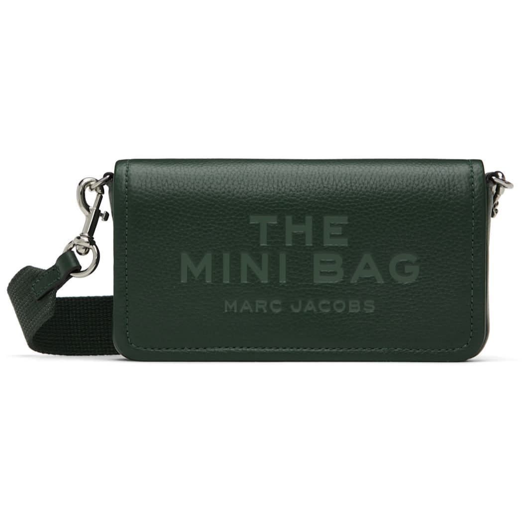 WhatsApp Image 2025-02-28 at 11.36.41 PM Marc Jacobs Dark Green The Mini Bag (With Box)