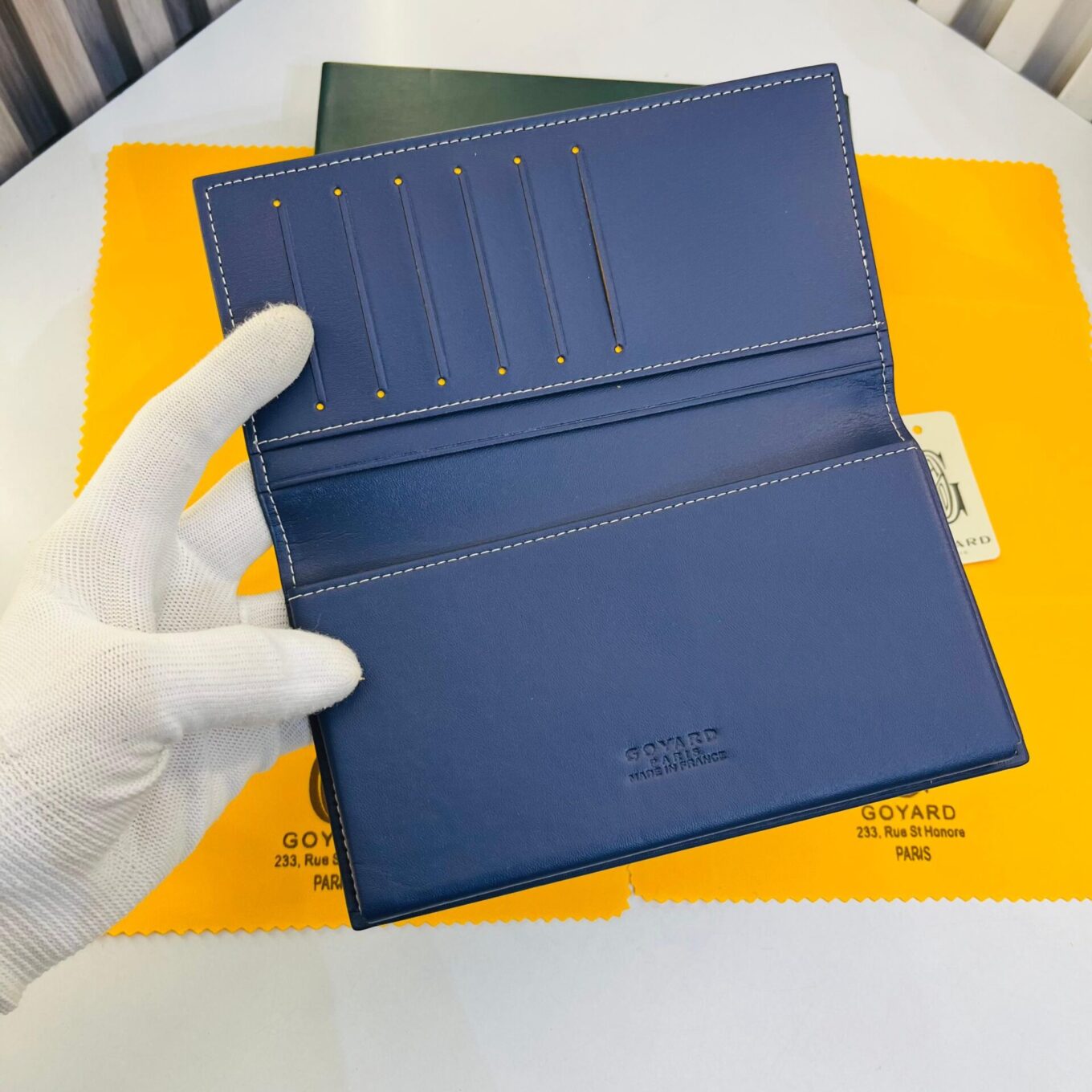 WhatsApp Image 2025-03-01 at 12.53.16 AM Goyard Grenelle Blue Long Premium Wallet