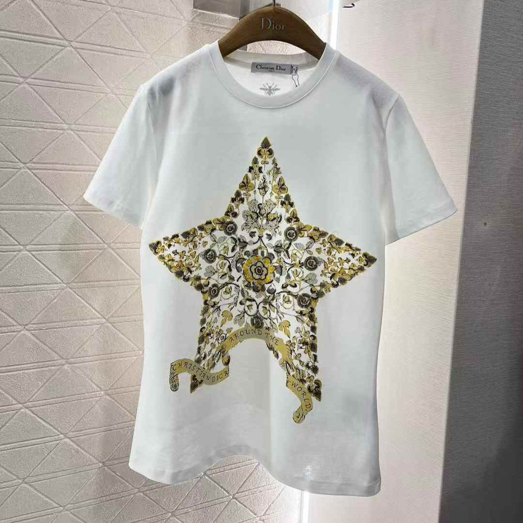 Christian Dior Monogram White T-shirt