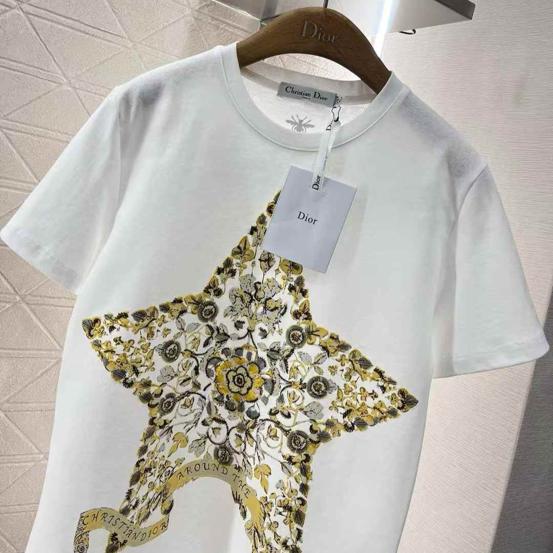 Christian Dior Monogram White T-shirt