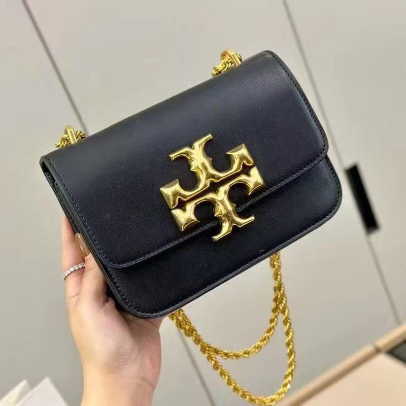 Tory Burch Eleanor Black Sling Bag (With Box)