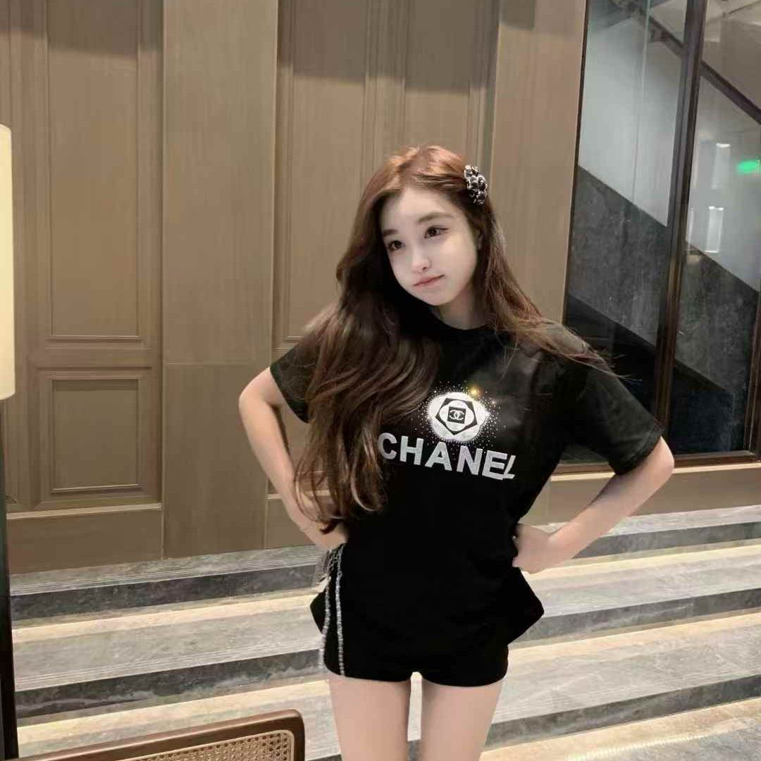 WhatsApp Image 2025-04-04 at 2.06.45 PM Chanel Black Monogram T-shirt