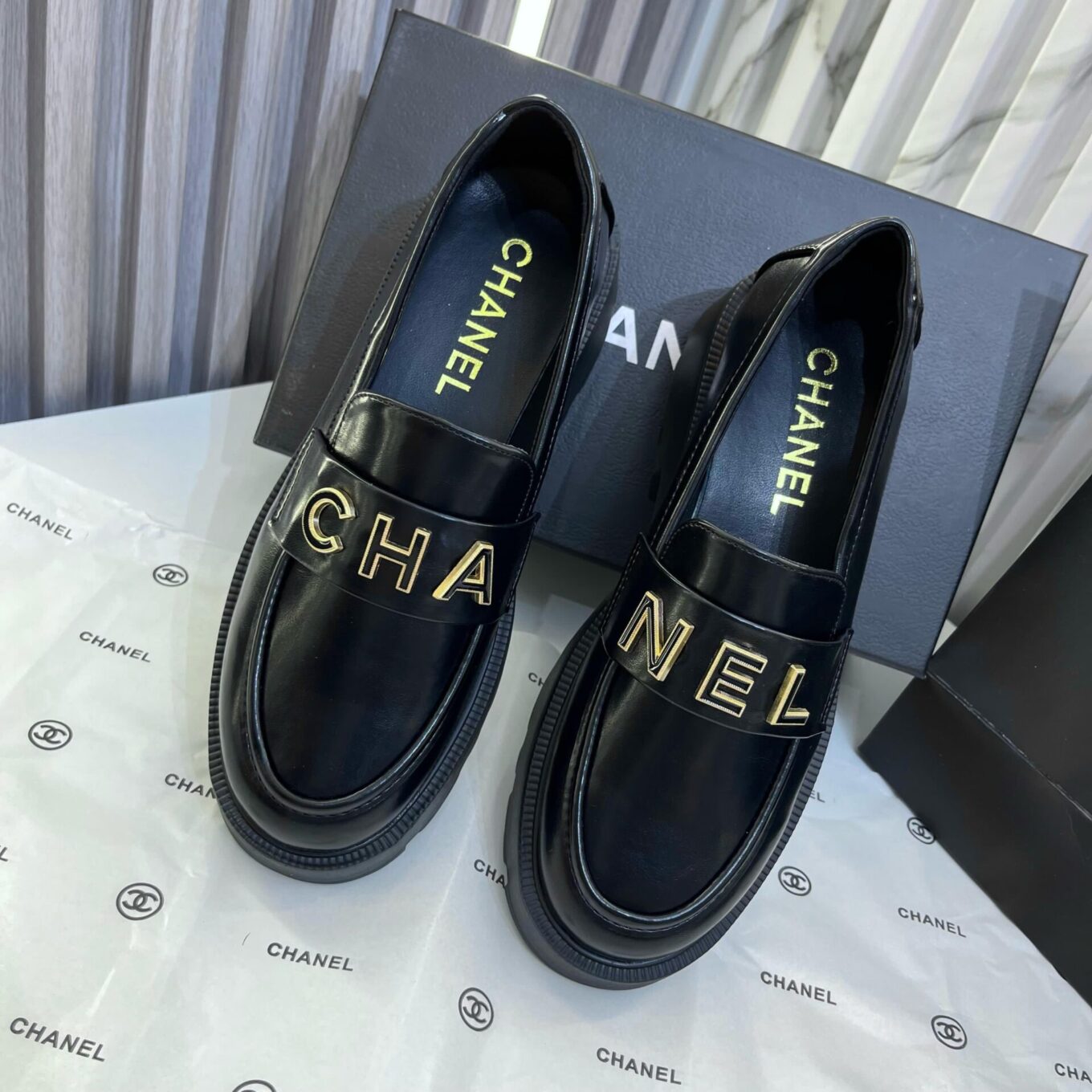 WhatsApp Image 2025-04-04 at 5.41.49 PM (2) Chanel Black Mocassin Loafer