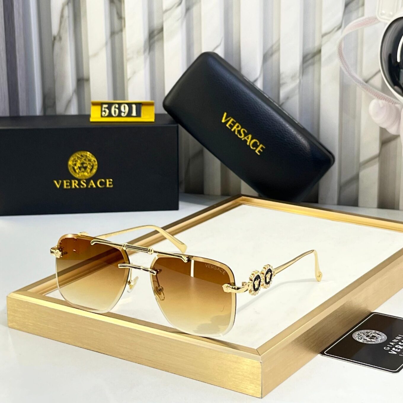 Versace Unisex Sunglass