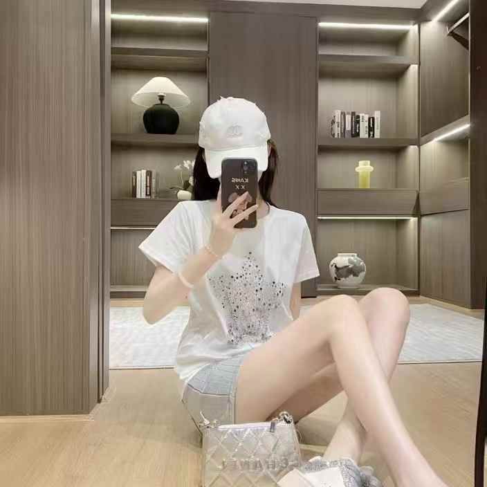 Dior Silver Stone White T-shirt