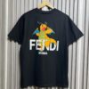 Fendi Dragon Black Tshirt For Men