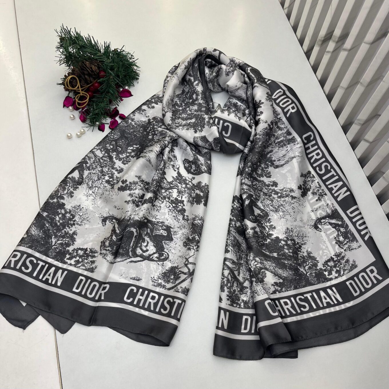 WhatsApp Image 2025-05-16 at 12.10.56 AM Christian Dior Silk Stole