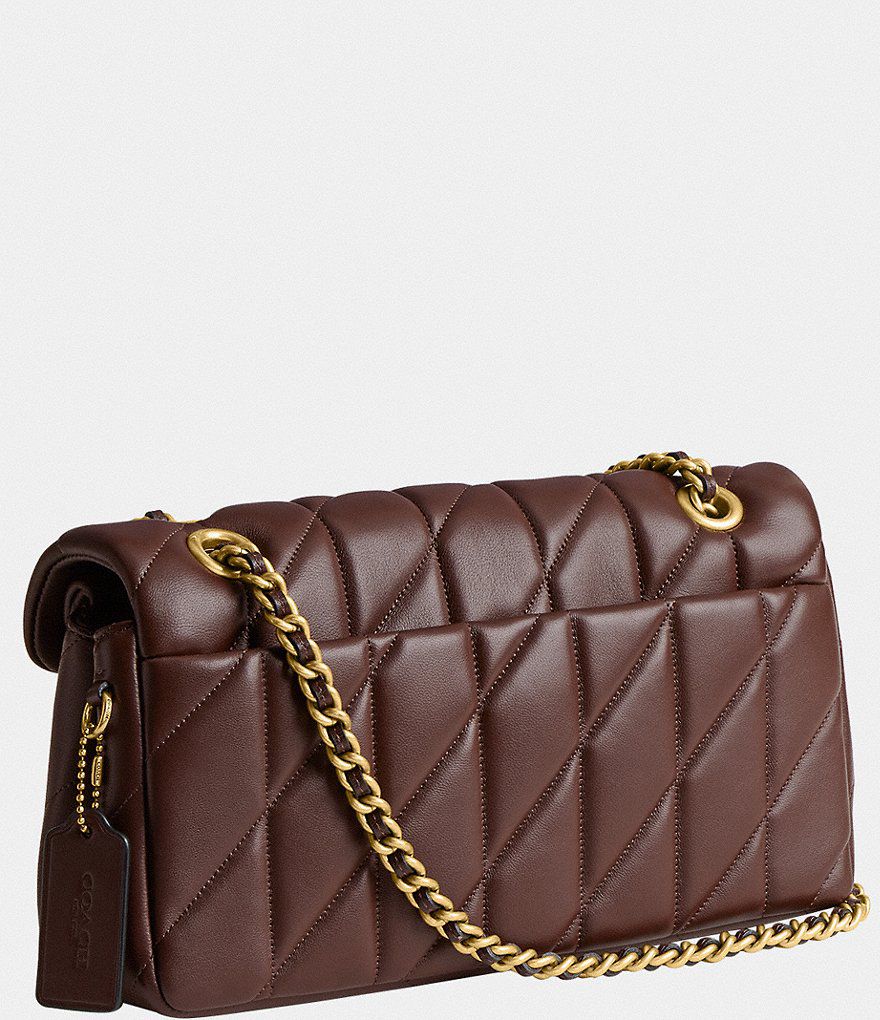 Coach Tabby 26 Coffee Quilted Sling Bag (With Box)