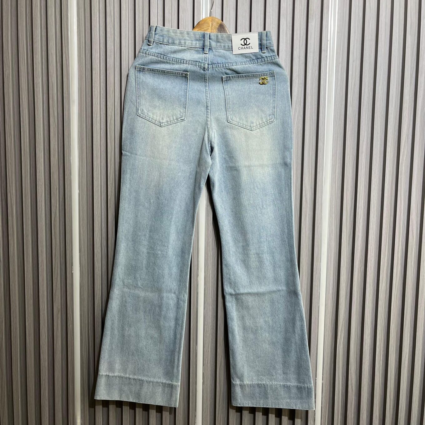 Chanel Relaxed Fit Bootcut Denim For Women