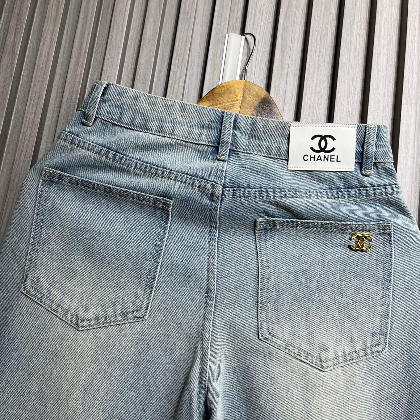 Chanel Relaxed Fit Bootcut Denim For Women