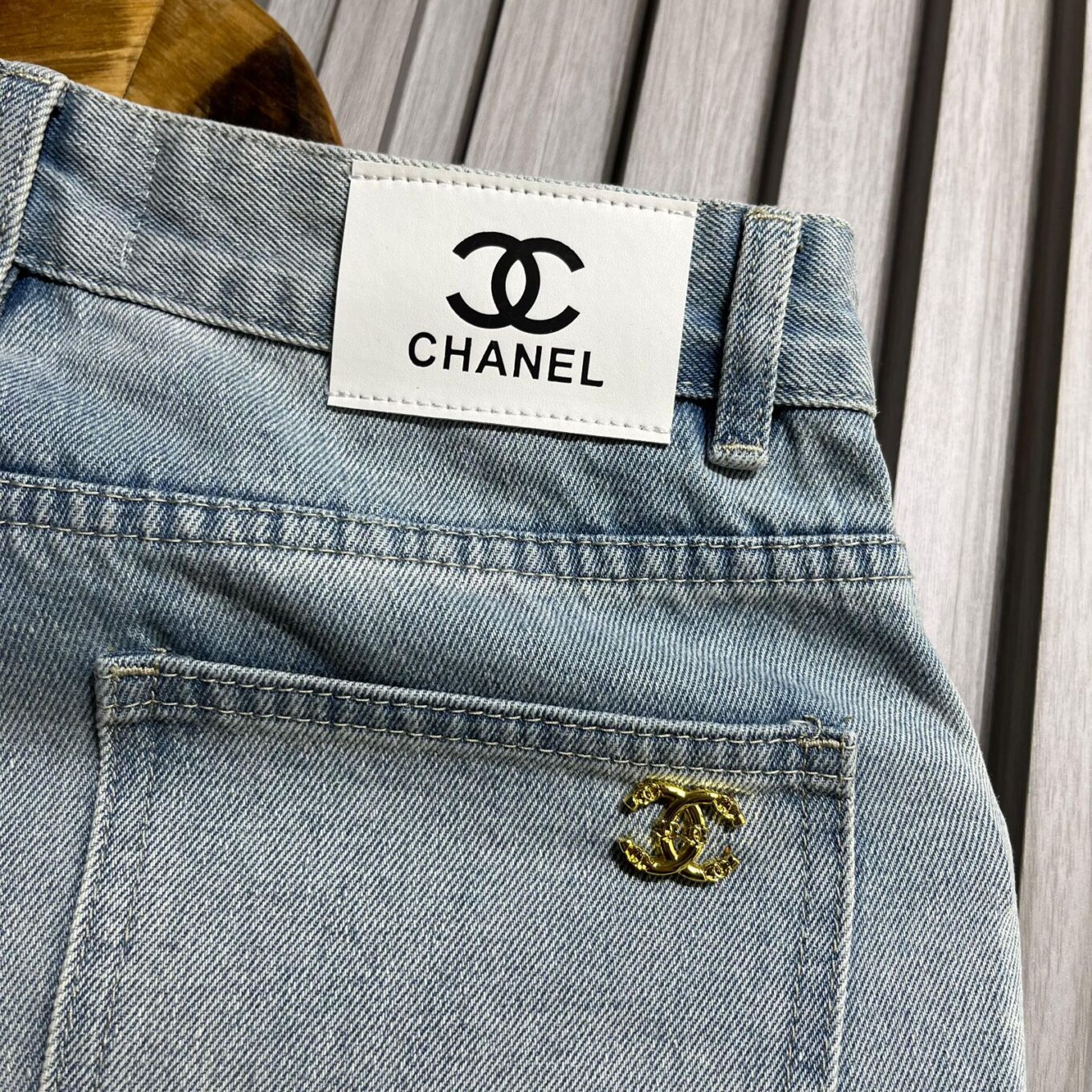 Chanel Relaxed Fit Bootcut Denim For Women