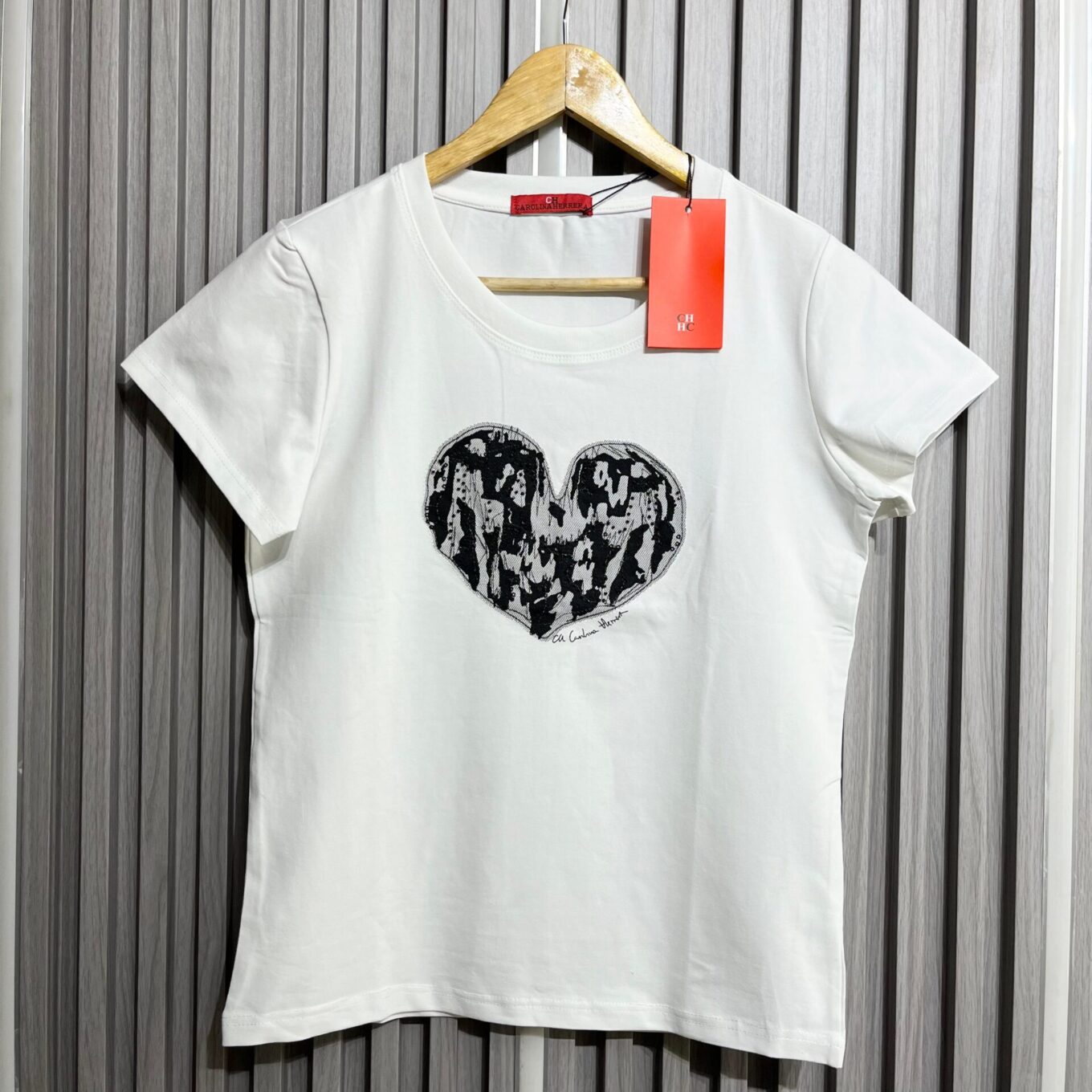 WhatsApp Image 2025-06-16 at 1.17.24 PM Carolina Herrera White Love Tshirt For Women