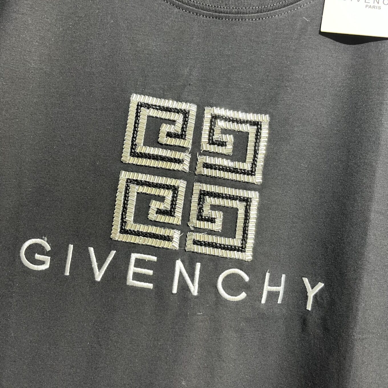 Givenchy Black Monogram T-shirt For Women