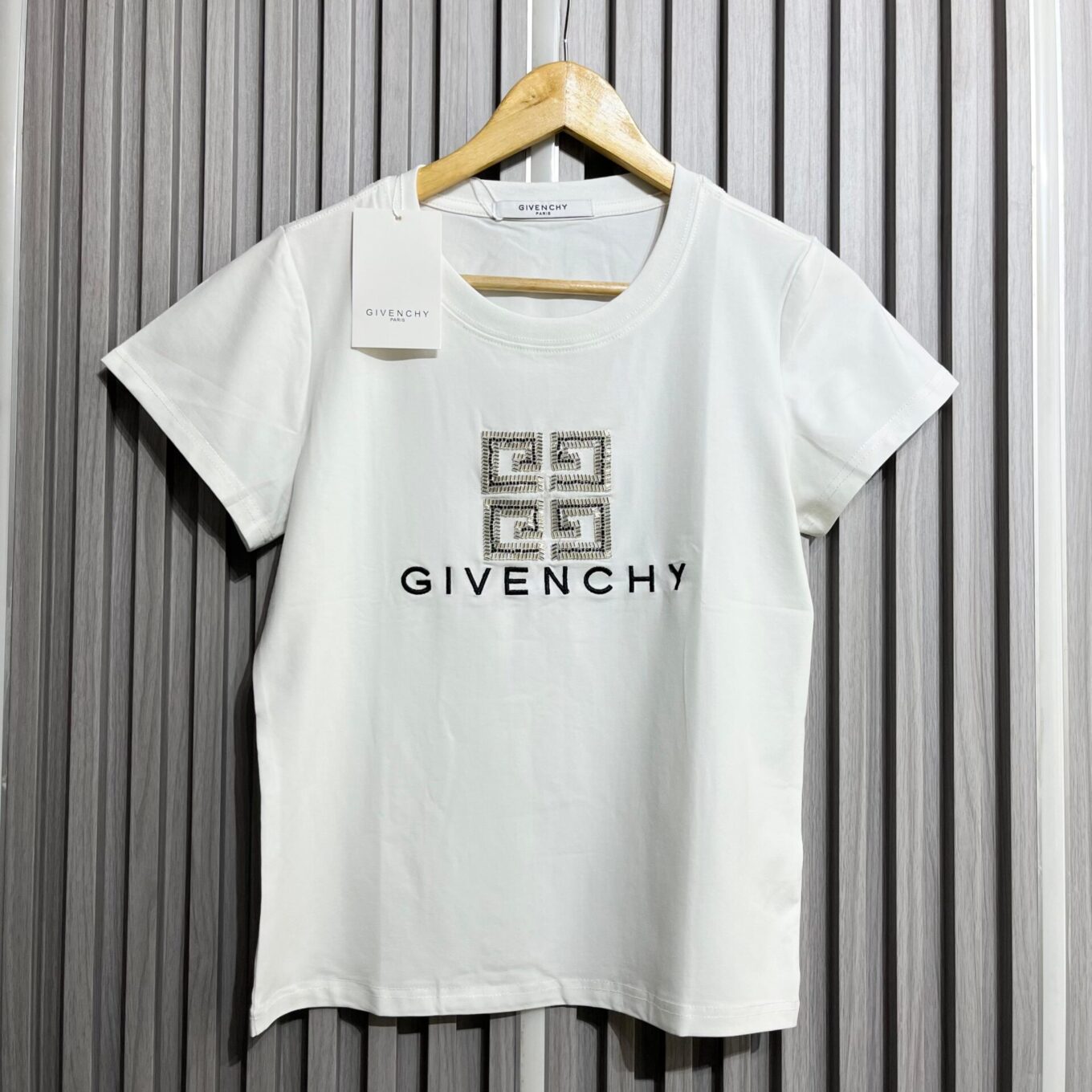 Givenchy White Monogram T-shirt For Women
