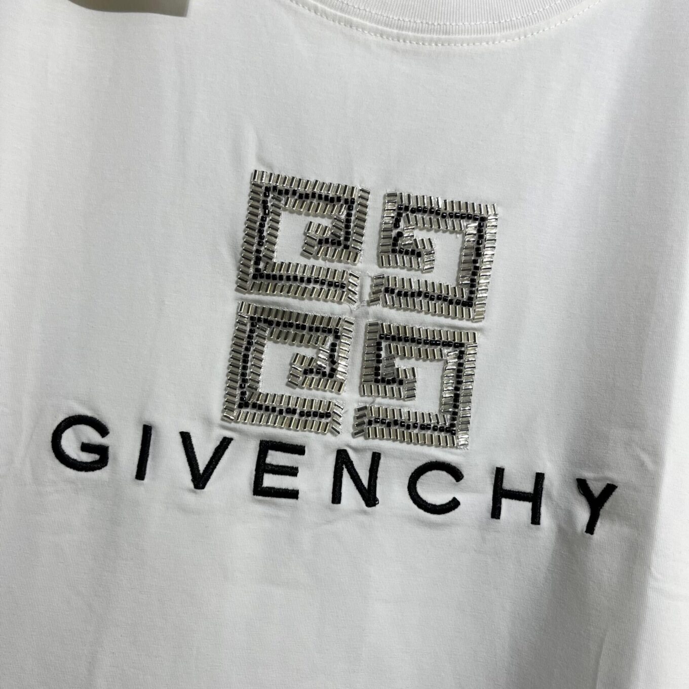 Givenchy White Monogram T-shirt For Women