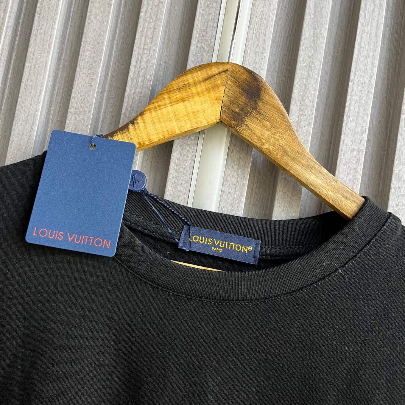 Louis Vuitton Mono Black Oversized T-shirt  For Women