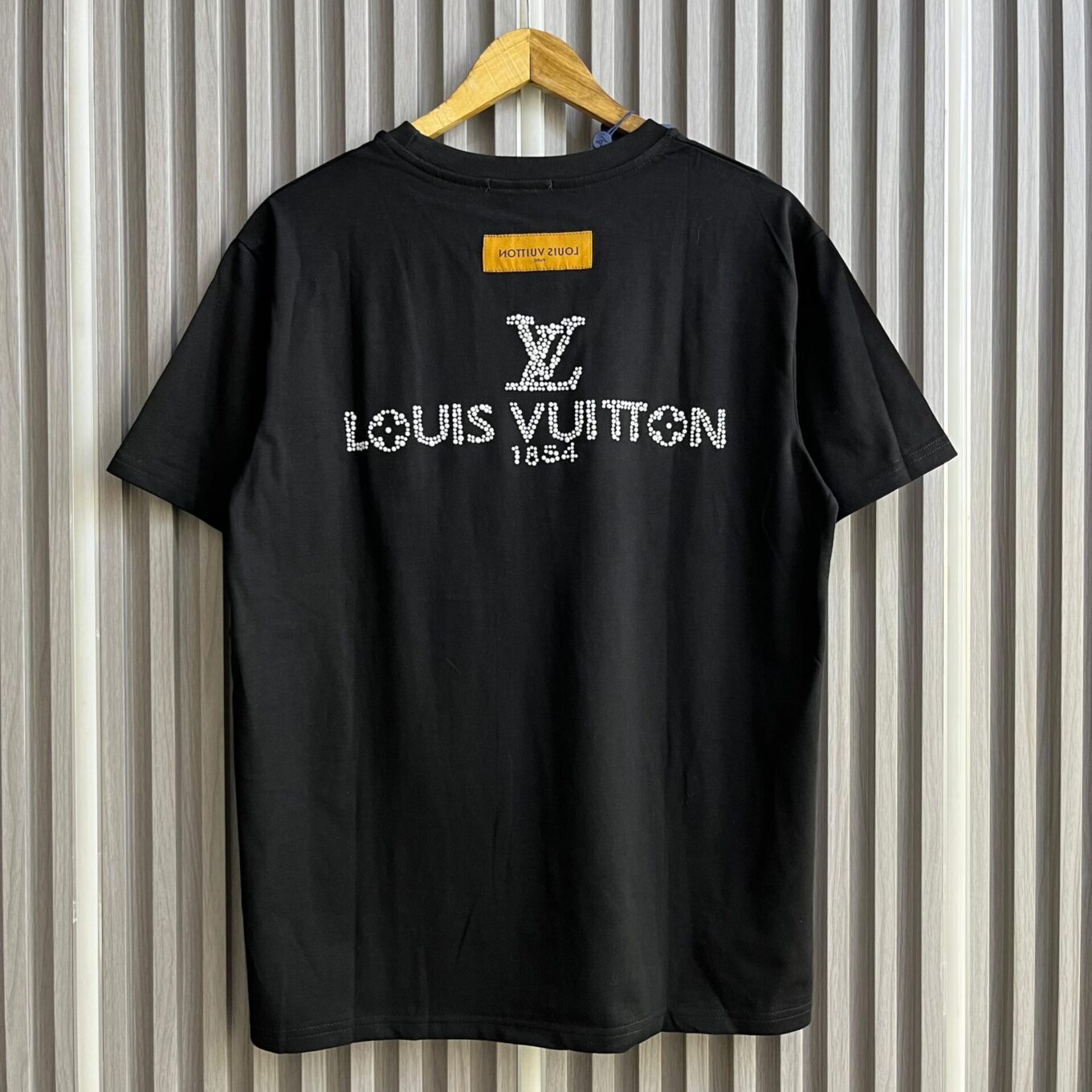 Louis Vuitton Mono Black Oversized T-shirt  For Women