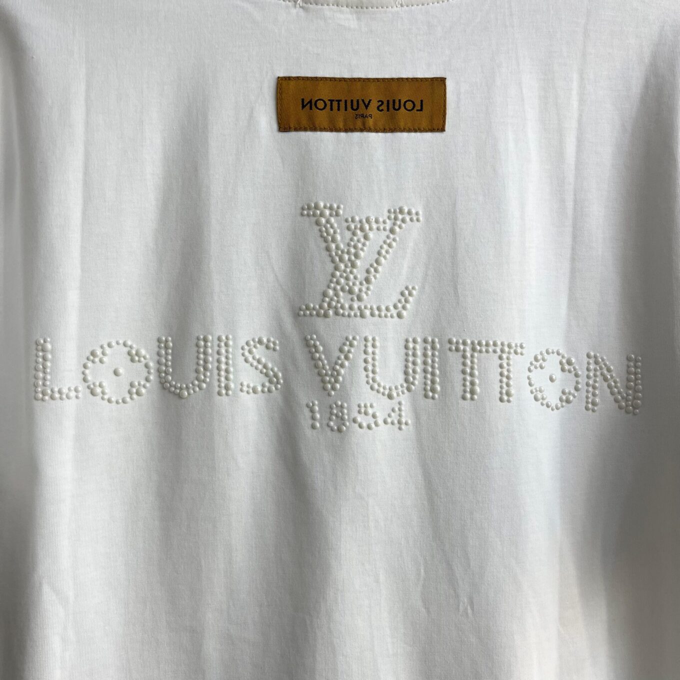 Louis Vuitton Mono White Oversized T-shirt  For Women
