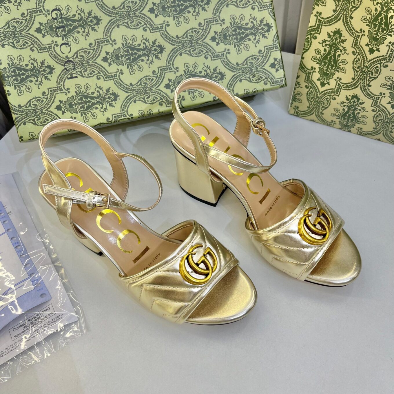 WhatsApp Image 2025-06-18 at 6.20.14 PM Gucci Marmont Golden Mid High Pump