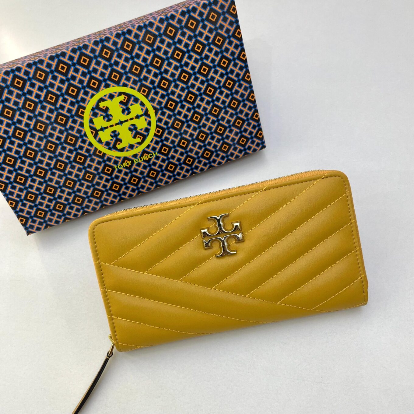 Tory Burch Miller Yellow Premium Wallet