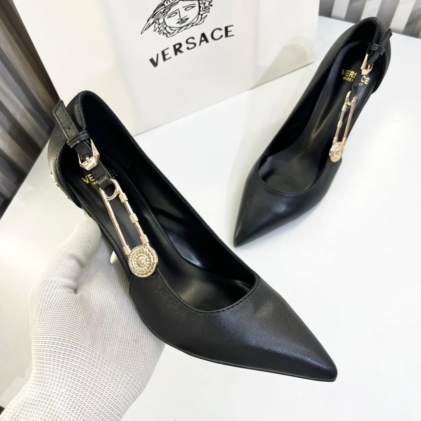 WhatsApp Image 2025-07-16 at 15.12.07_e4d66775 Versace Black Safety Pin Pump Heel For Women