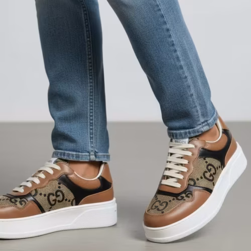 Photoroom_20251125_190010 Gucci GG Brown Trainer Sneaker