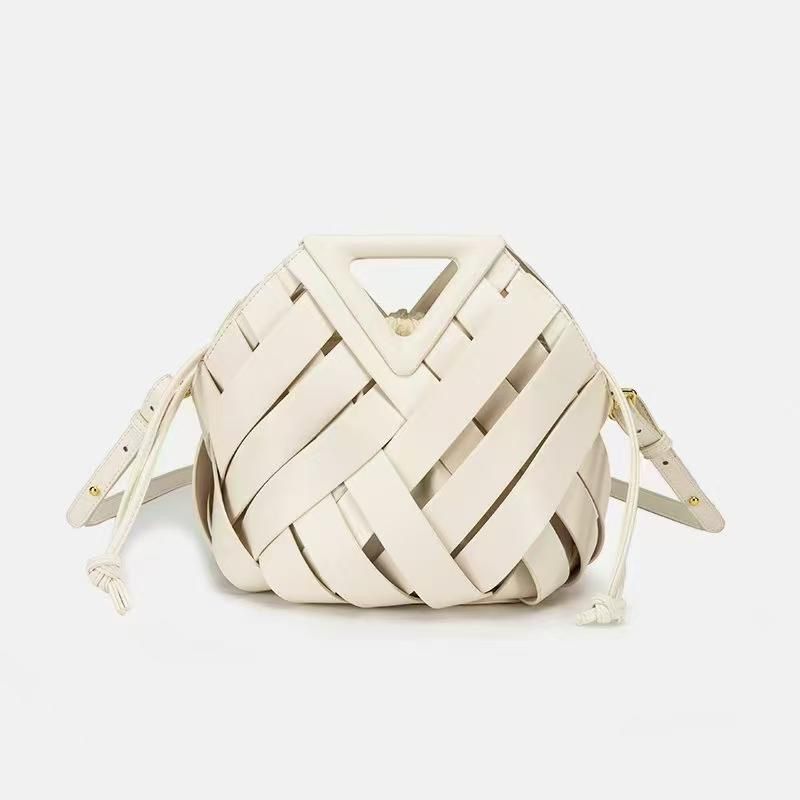 Bottega Veneta Two In One White Clutch Handbag