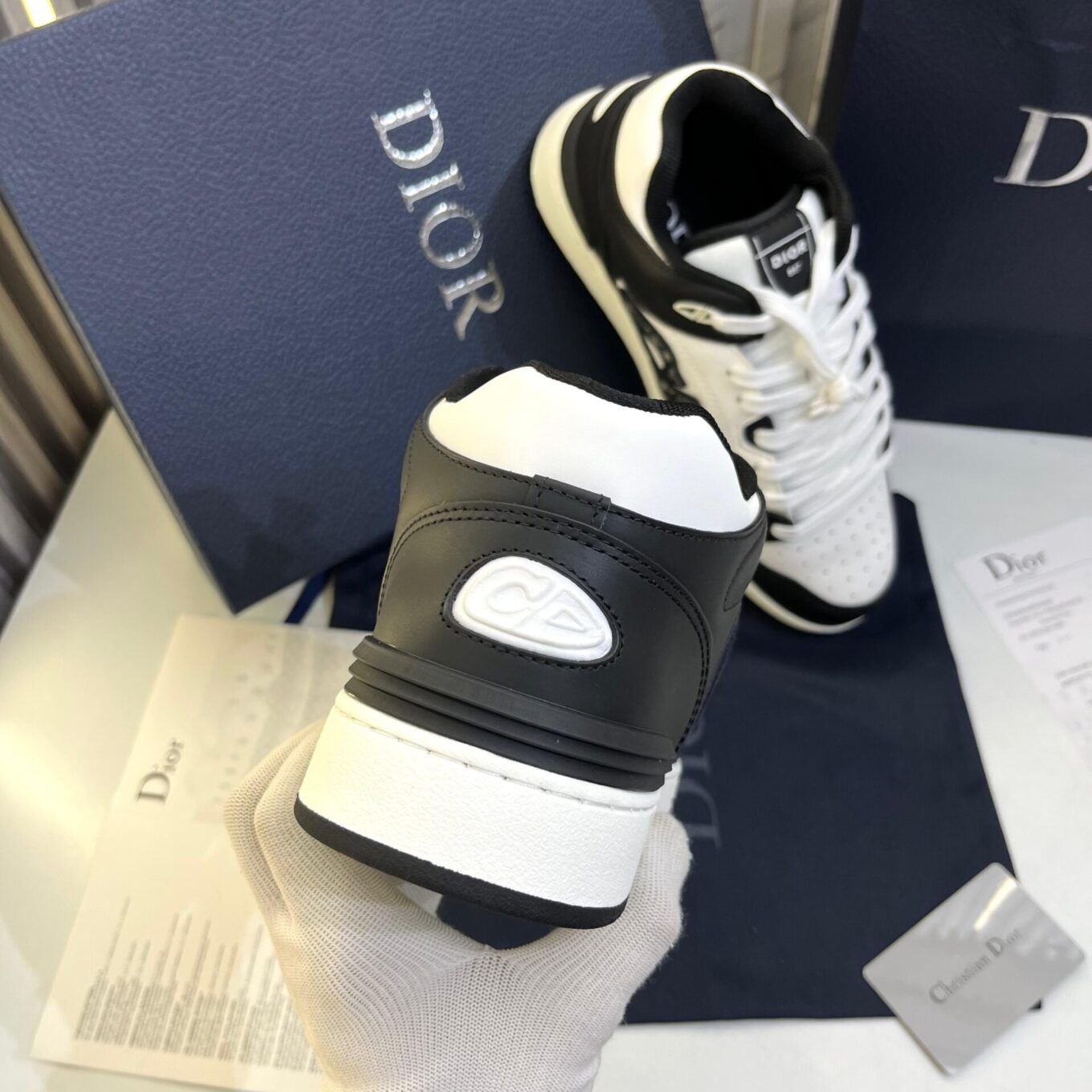 WhatsApp Image 2025-07-15 at 6.15.34 PM (1) Dior B57 Dribble Leather Premium Sneaker