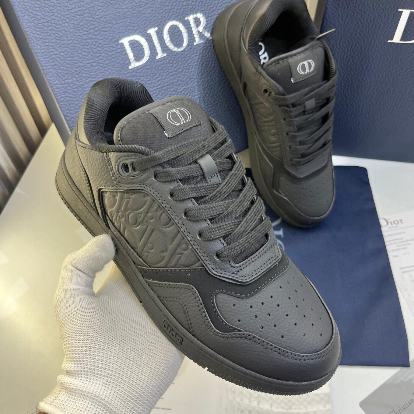 WhatsApp Image 2025-07-16 at 4.28.15 PM (1) Dior B27 Uptown Leather Premium Sneaker