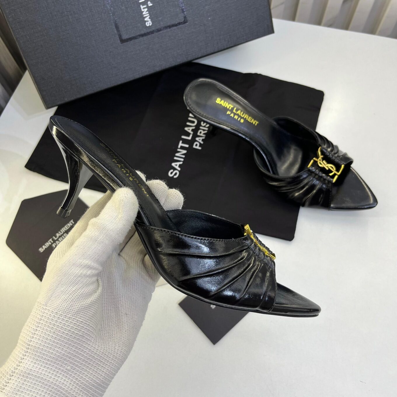 WhatsApp Image 2025-07-17 at 5.42.34 PM Ysl Babylone Black Mules