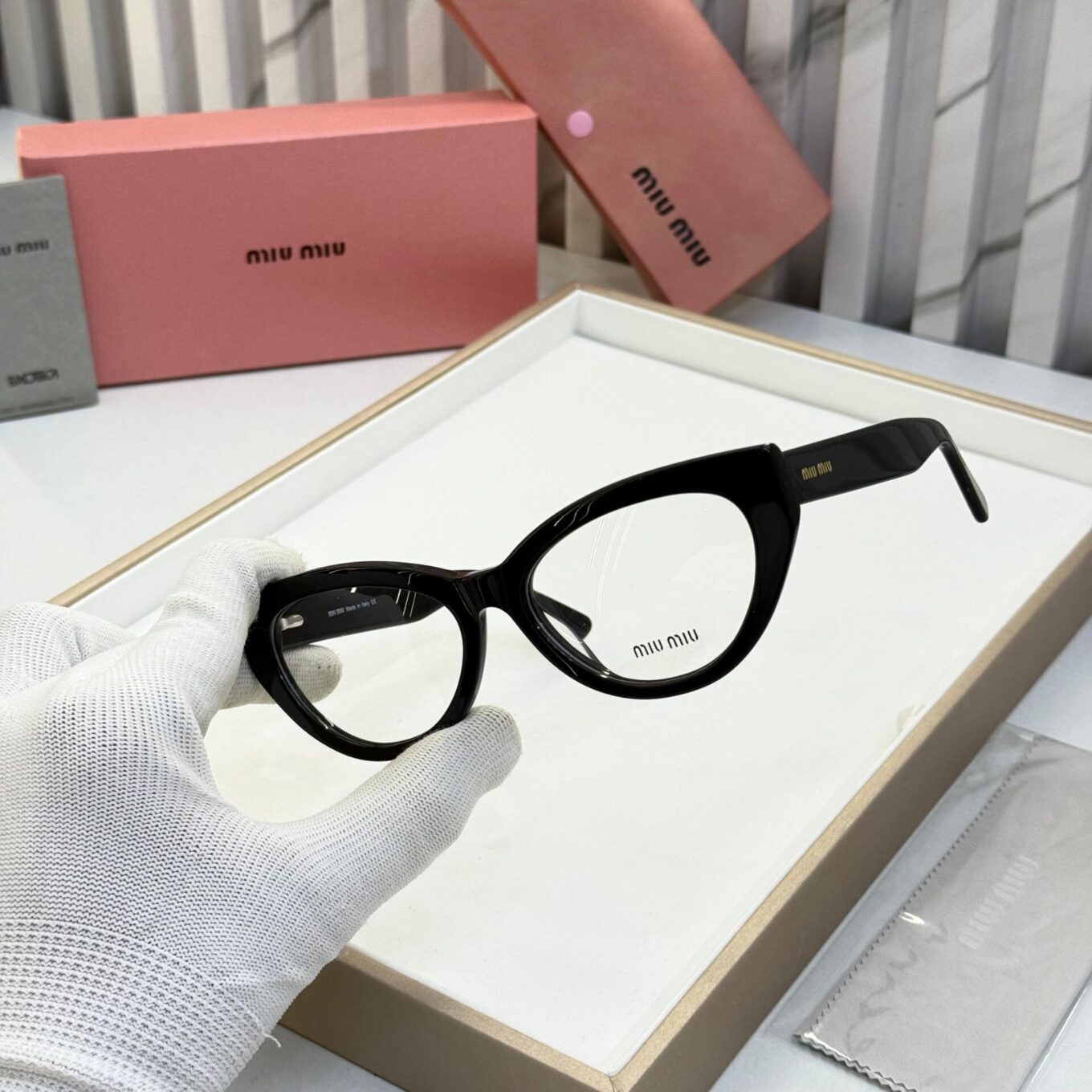 Miu Miu Cat Eye Women Optical Frame