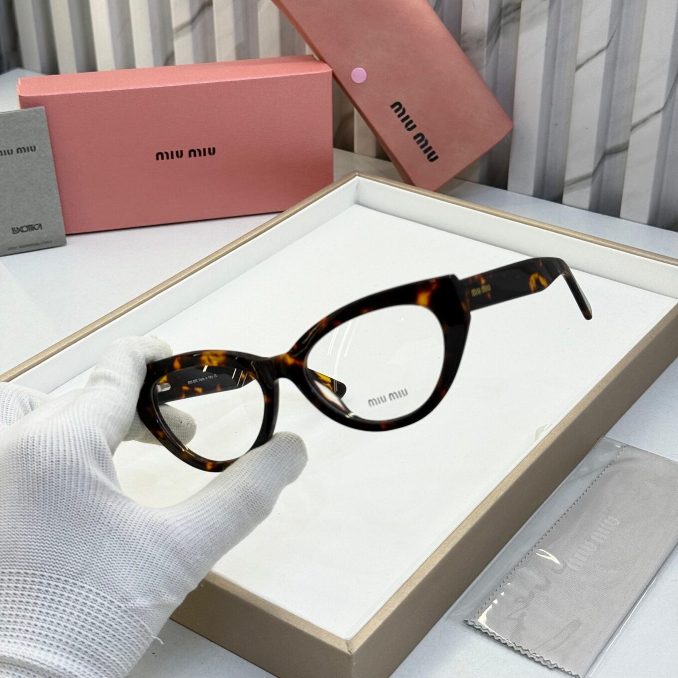 Miu Miu Cat Eye Women Optical Frame