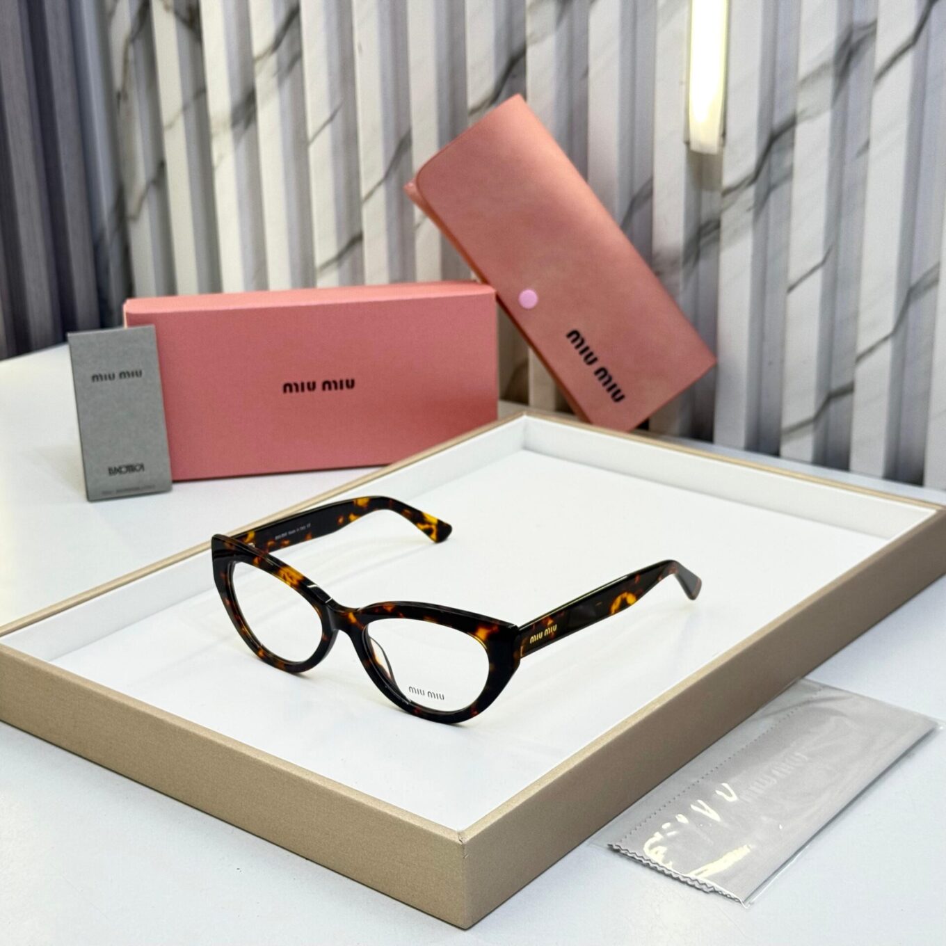 Miu Miu Cat Eye Women Optical Frame