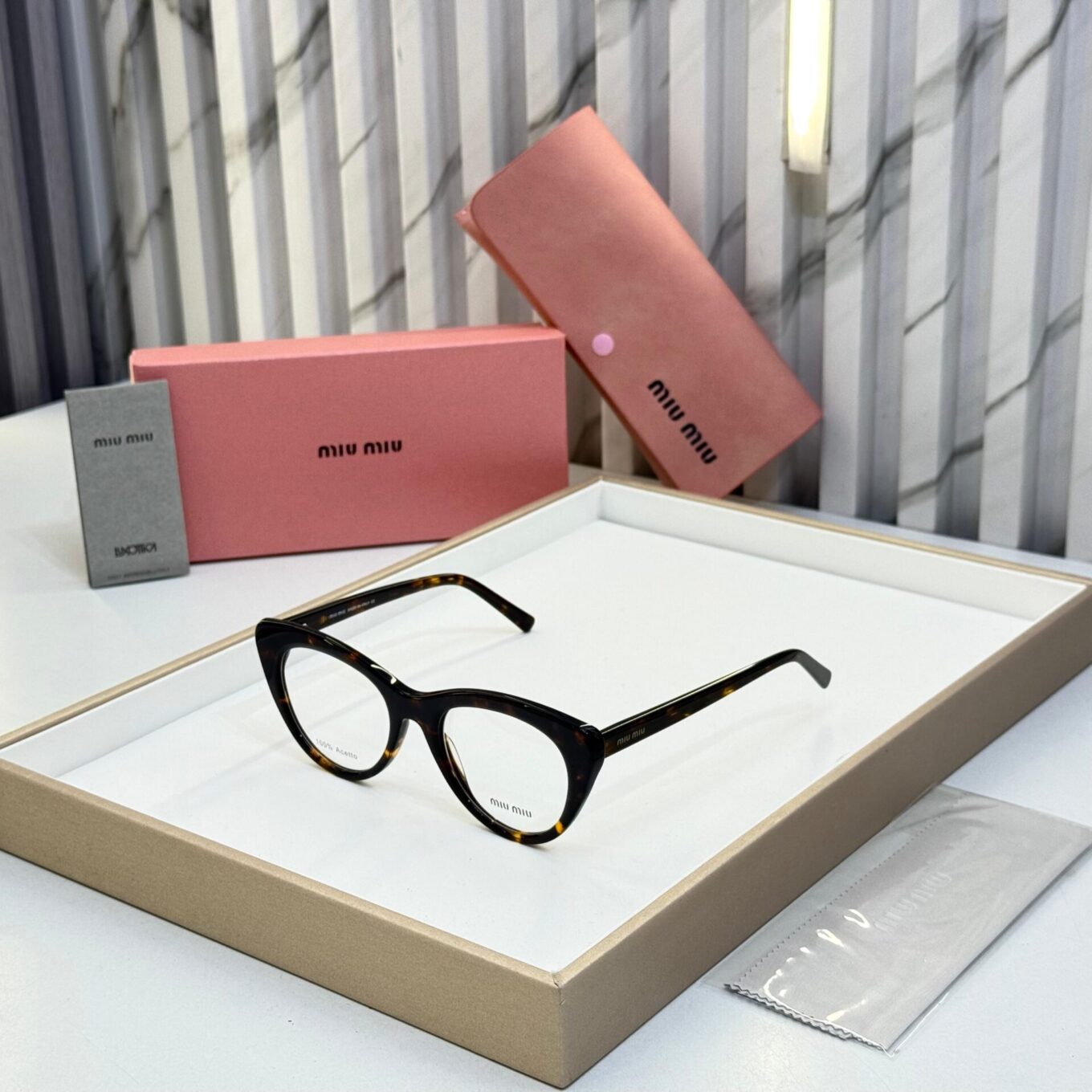 Miu Miu Cat Eye Women Optical Frame