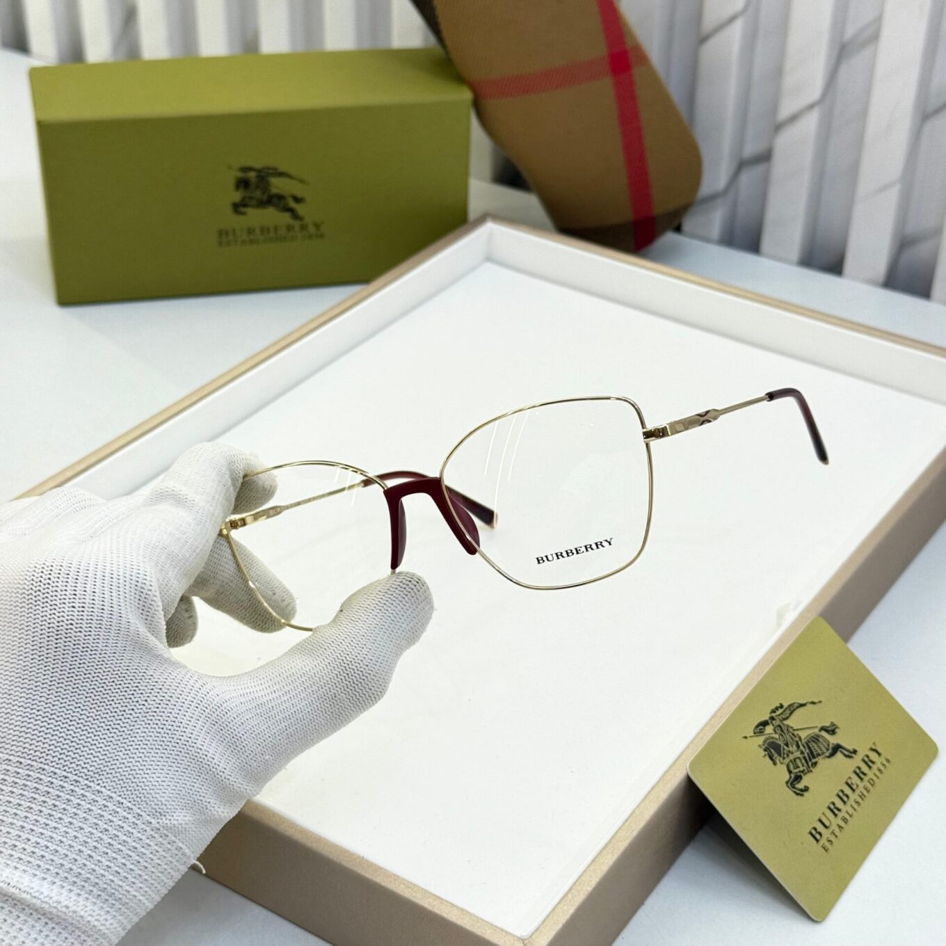 Burberry Unisex Eyeglasses