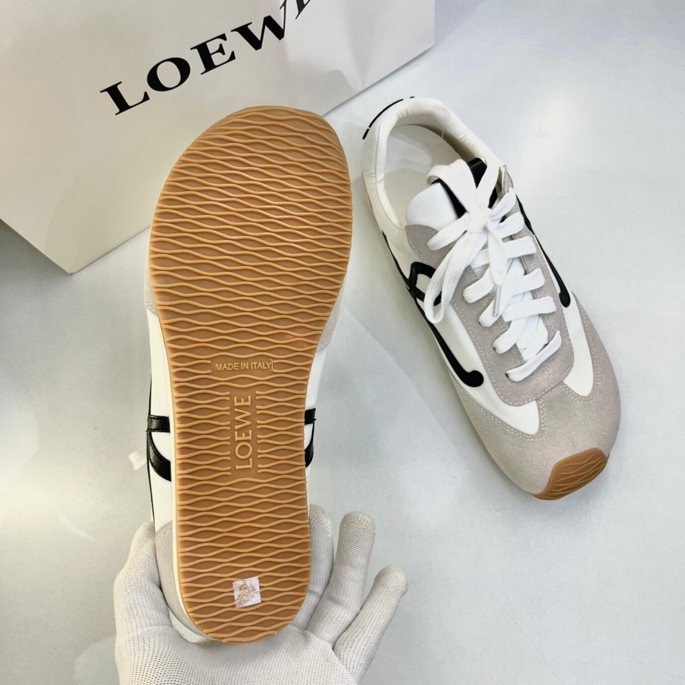 WhatsApp Image 2025-08-20 at 4.59.00 PM Loewe Ballet White Sneaker