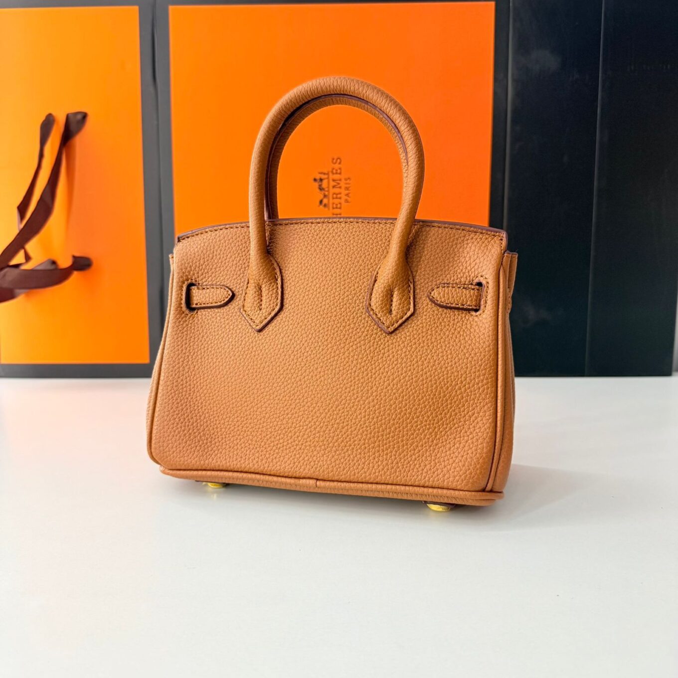 WhatsApp Image 2025-08-26 at 12.16.31 PM (1) Hermes Birkin Brown Mini Handbag