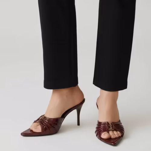 Photoroom_20251128_200014 Ysl Babylone Maroon Mules