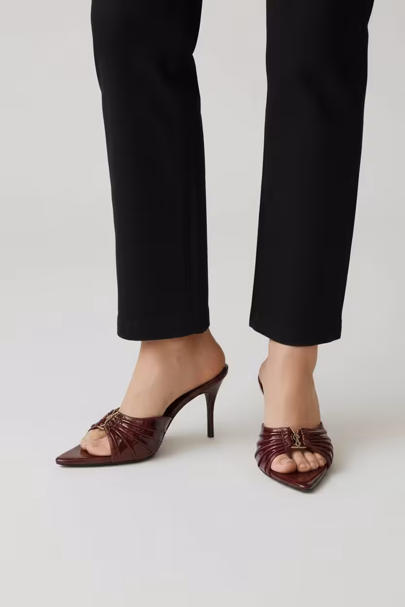 Photoroom_20251128_200014 Ysl Babylone Maroon Mules