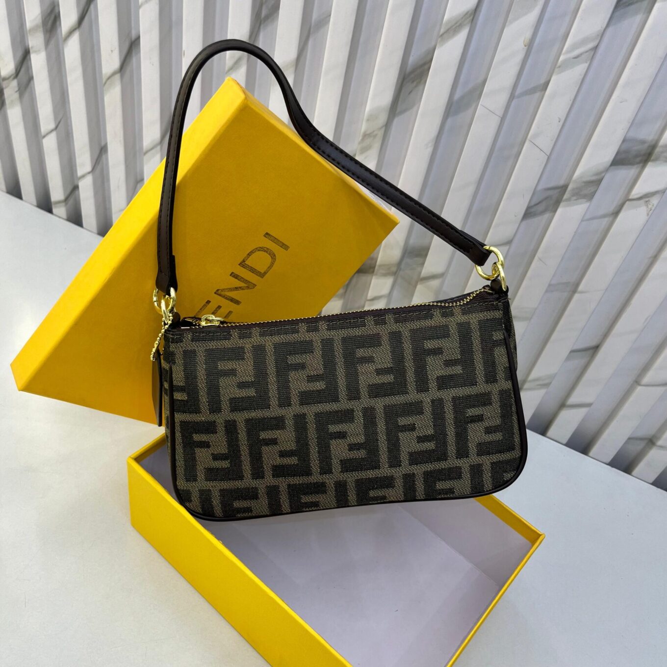 WhatsApp Image 2025-09-01 at 14.44.47_be61fde4 Fendi FF Brown Shoulder Bag (With Box)