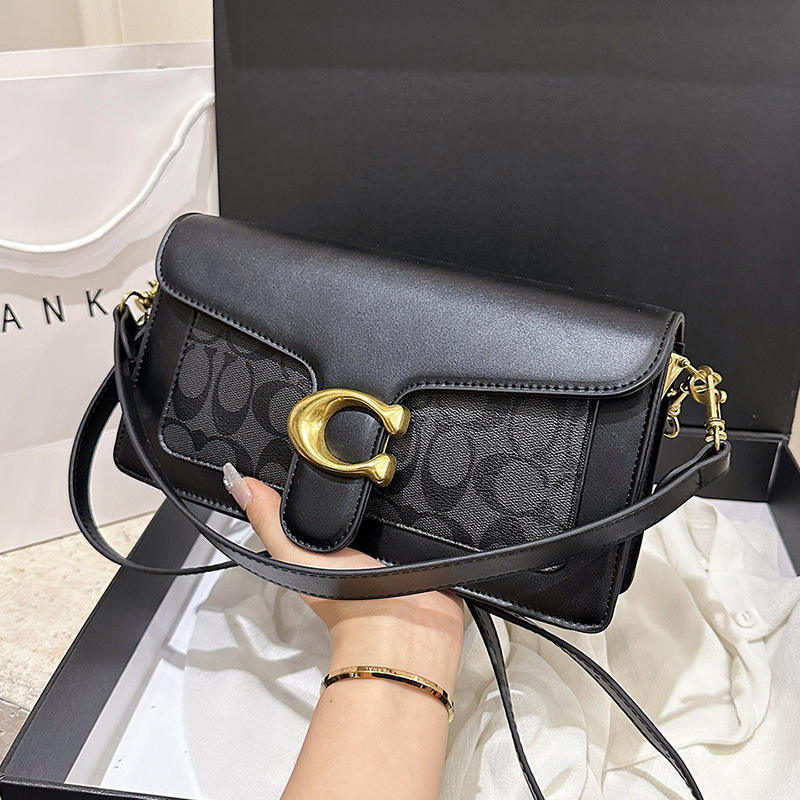 WhatsApp Image 2025-09-01 at 4.21.19 PM Coach Plaque Black Signature Shoulder Bag