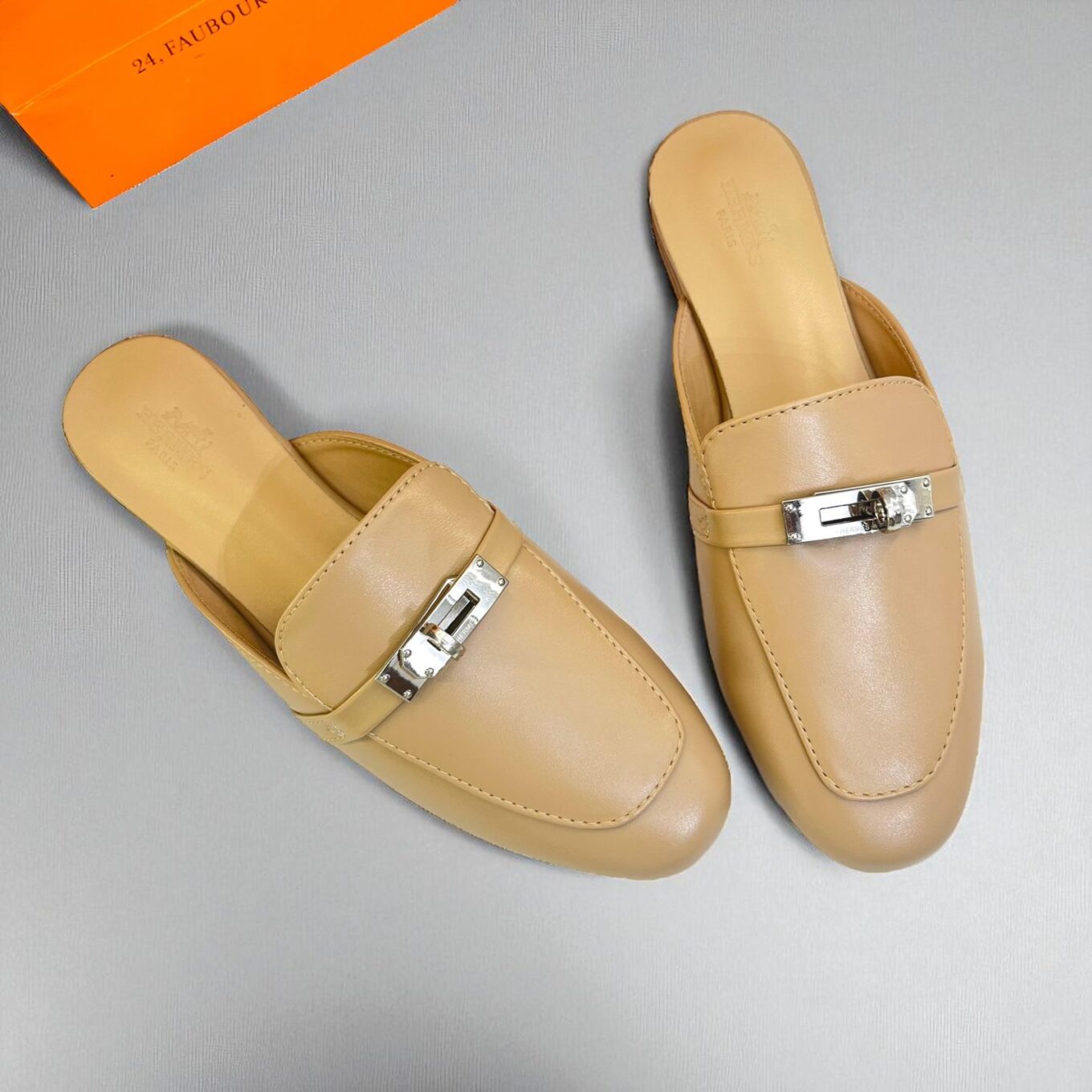 WhatsApp Image 2025-09-04 at 4.16.31 PM Hermes Beige OG Mules