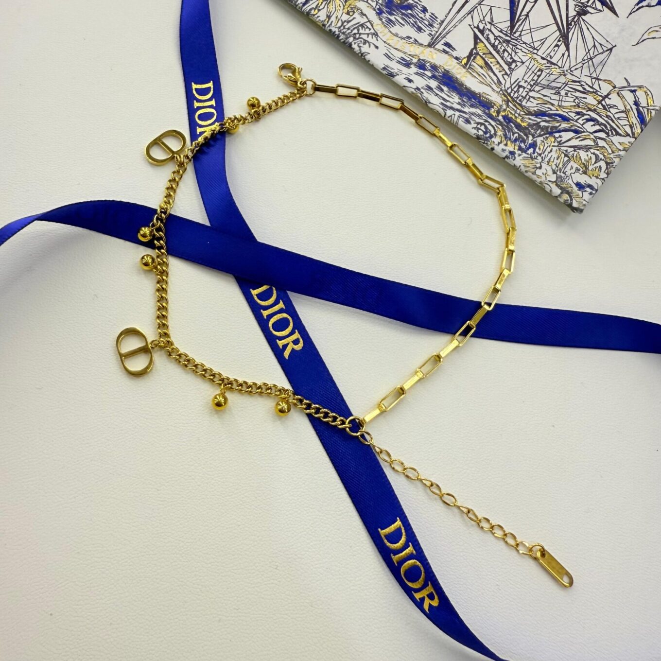 WhatsApp Image 2025-09-05 at 8.11.52 PM (1) Dior CD Gold Color Bracelet