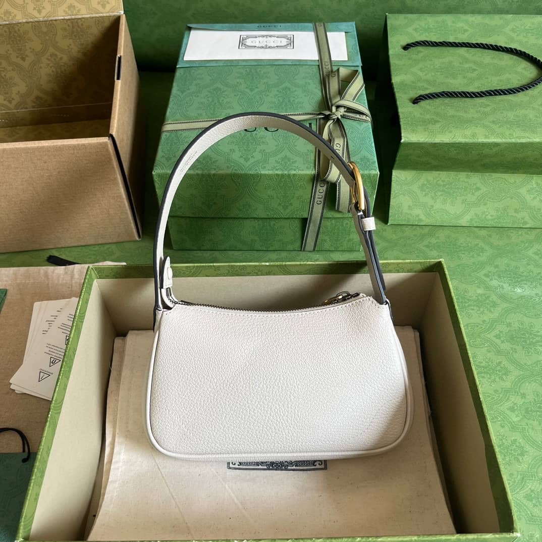 Gucci Aphrodite White Premium Shoulder Bag (With Box)