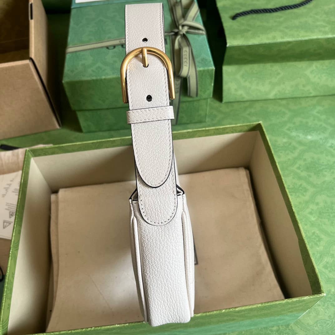 Gucci Aphrodite White Premium Shoulder Bag (With Box)