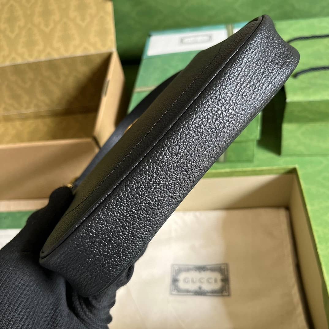 Gucci Aphrodite Black Premium Shoulder Bag (With Box)