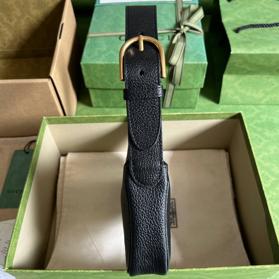 Gucci Aphrodite Black Premium Shoulder Bag (With Box)