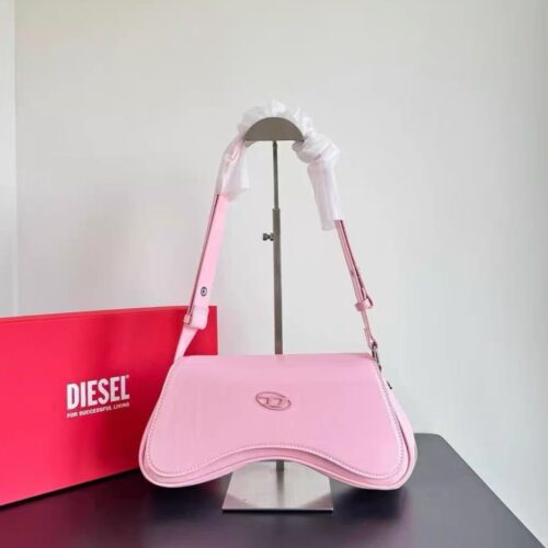Diesel Play Pink Crossbody Bag