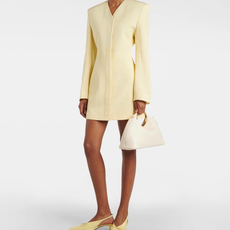 Jacquemus Le Calino White Handbag